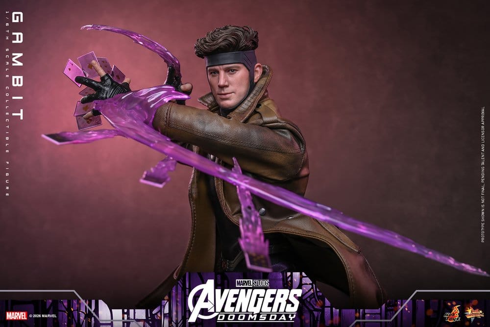Avengers: Doomsday Movie Masterpiece Action Figure 1/6 Gambit 31 cm