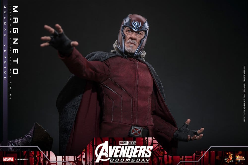 Avengers: Doomsday Movie Masterpiece Action Figure 1/6 Magneto (Deluxe Version) 30 cm