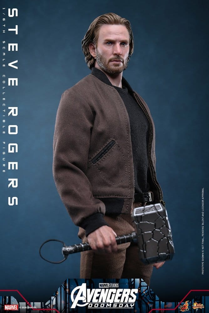 Marvel Avengers: Doomsday Movie Masterpiece Action Figure 1/6 Steve Rogers 31 cm