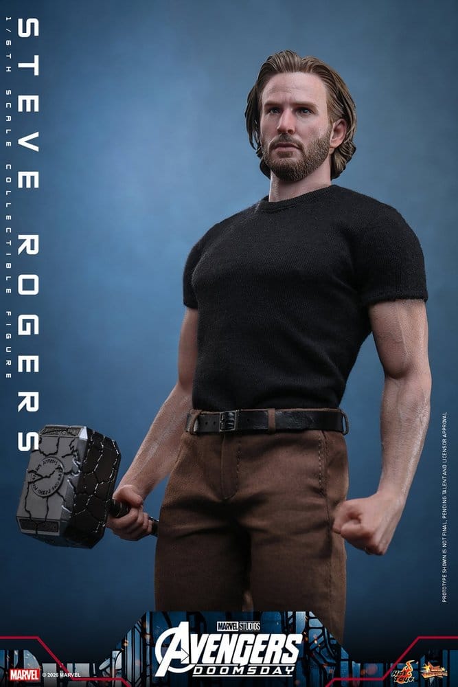 Marvel Avengers: Doomsday Movie Masterpiece Action Figure 1/6 Steve Rogers 31 cm