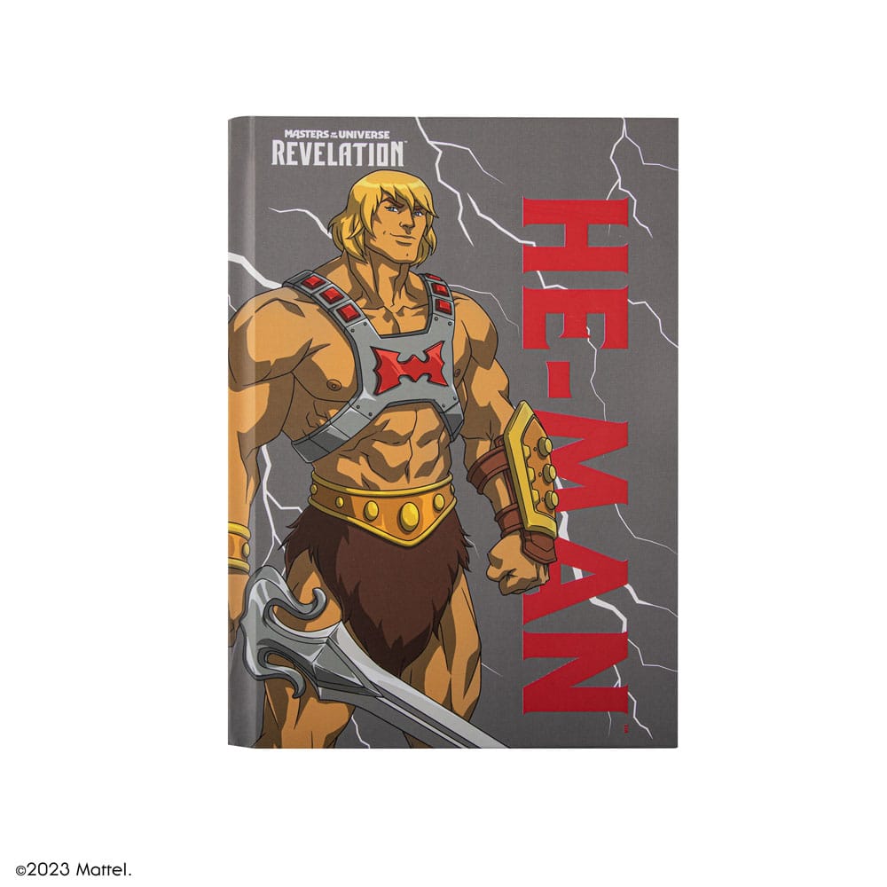 Masters of the Universe - Revelation: He-Man Thunder Deluxe Notebook Set (notebook + pen)