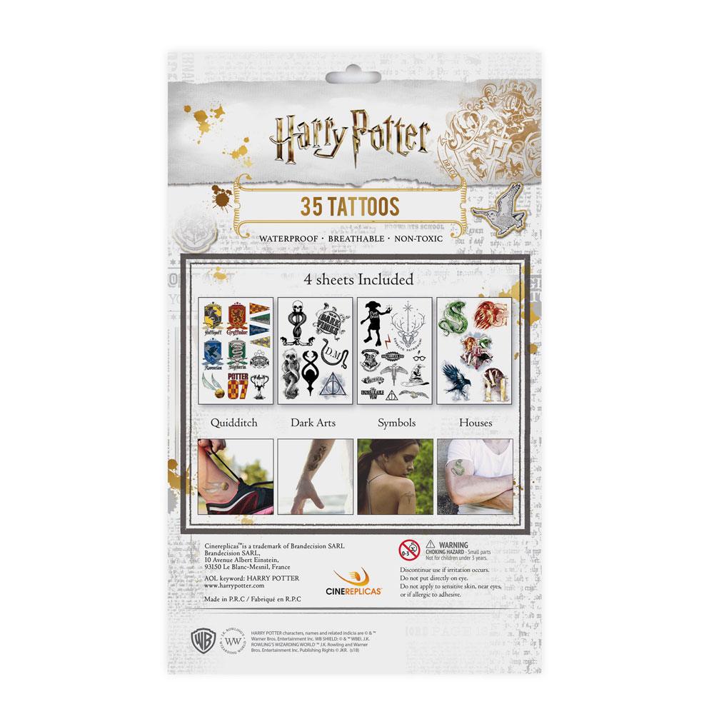 Temporäres Harry Potter-Tattoo-Set
