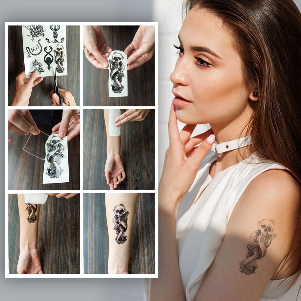 Temporäres Harry Potter-Tattoo-Set