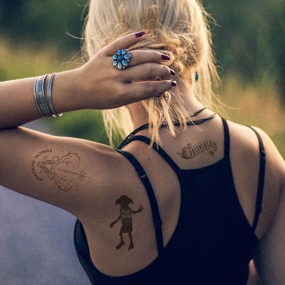 Temporäres Harry Potter-Tattoo-Set