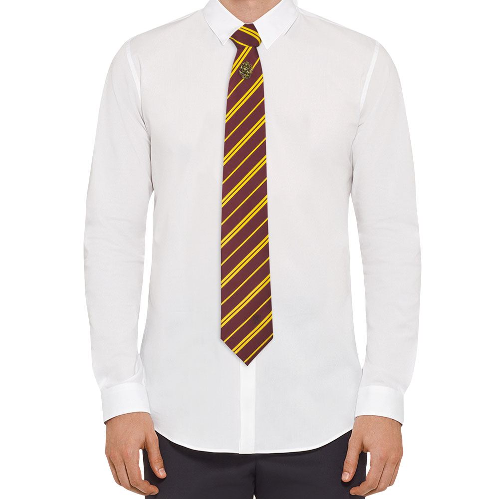 Harry Potter Tie &amp; Metal Pin Deluxe Box Gryffindor