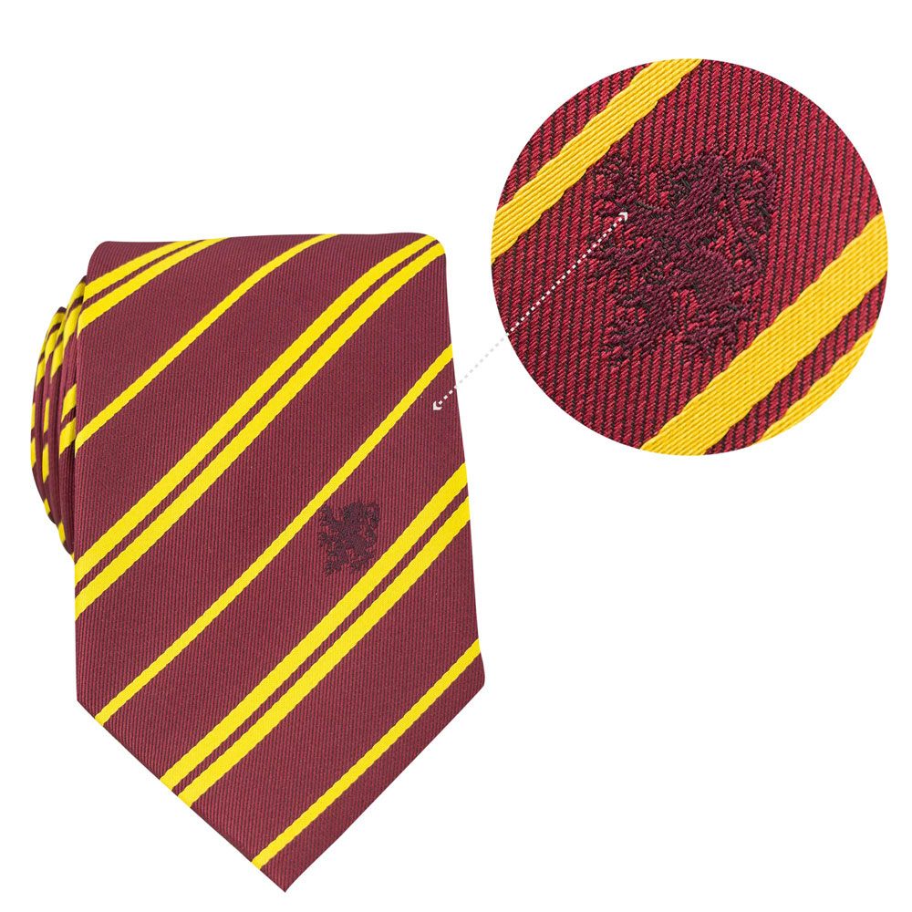 Harry Potter Tie &amp; Metal Pin Deluxe Box Gryffindor