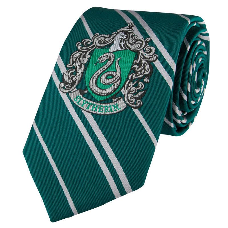 Harry Potter gewebte Krawatte Slytherin New Edition