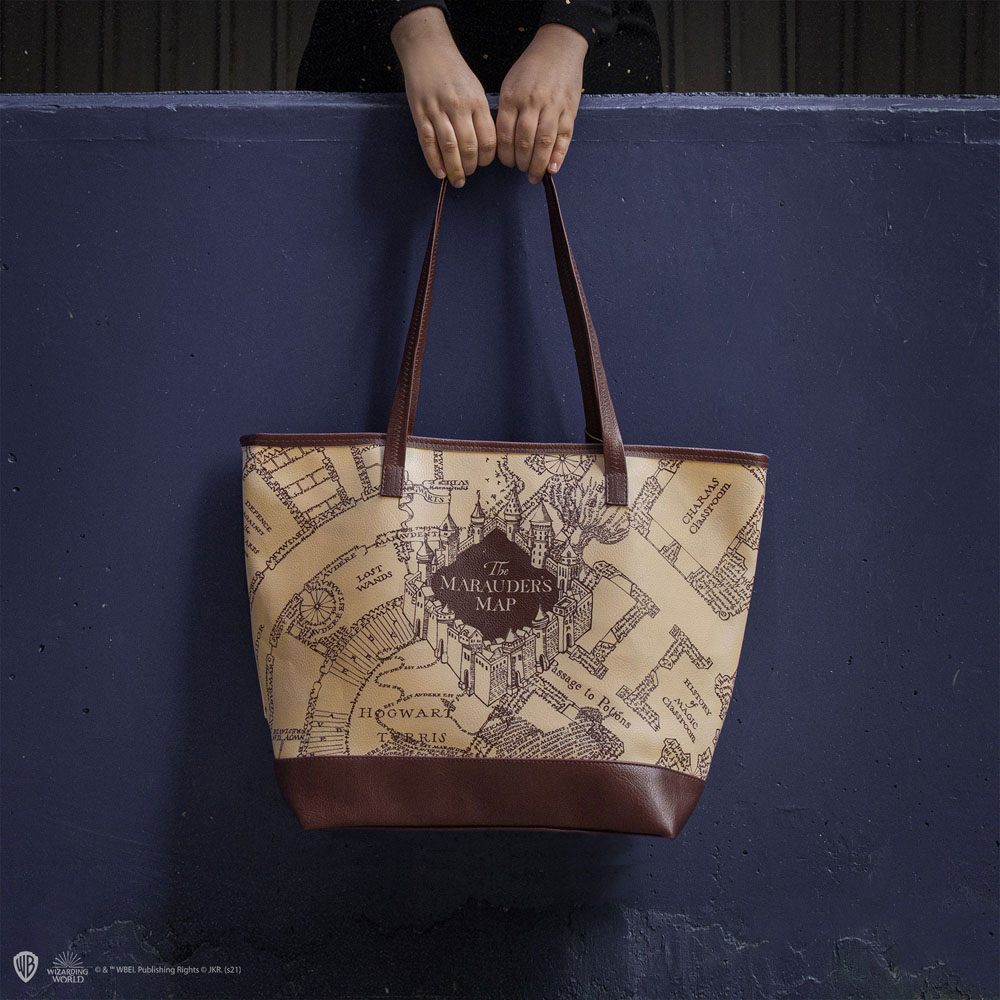 Harry Potter Shopping Bag &amp; Pouch Marauder's Map