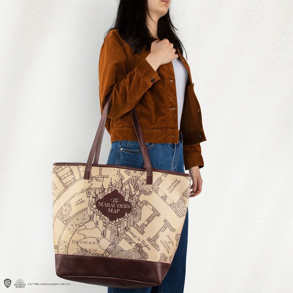 Harry Potter Shopping Bag &amp; Pouch Marauder's Map