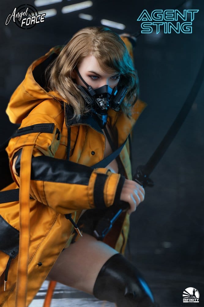 Angel Force Silicone Action Figure 1/3 Agent Sting 70 cm