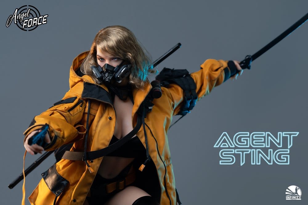 Angel Force Silicone Action Figure 1/3 Agent Sting 70 cm