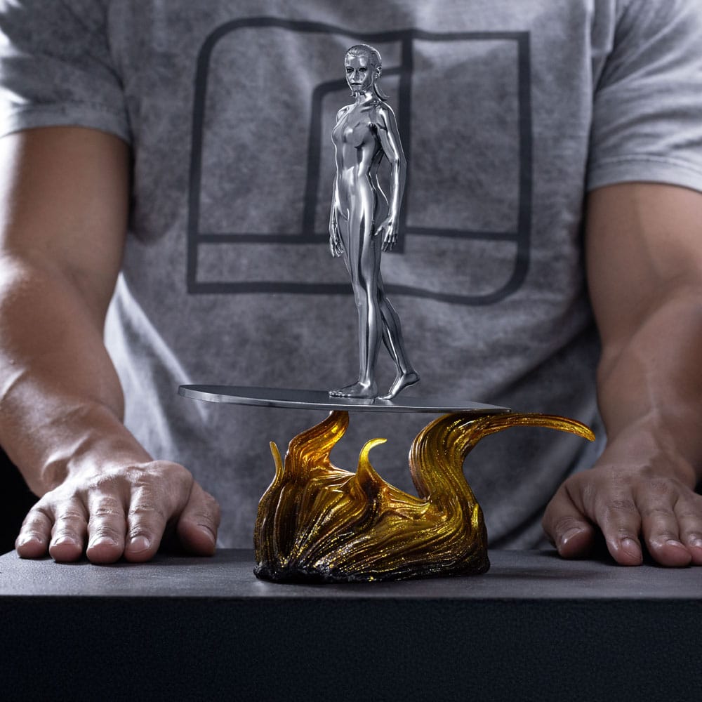 Fantastic Four Art Scale Statue 1/10 Silver Surfer 27 cm