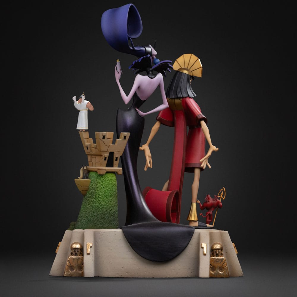 The Emperor's New Groove Deluxe Art Scale Statue 1/10 Kuzco & Yzma 28 cm