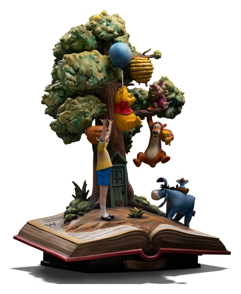 Disney Classics Deluxe Art Scale Statue 1/10 Winnie the Pooh and Friends (100th Anniversary) 31 cm