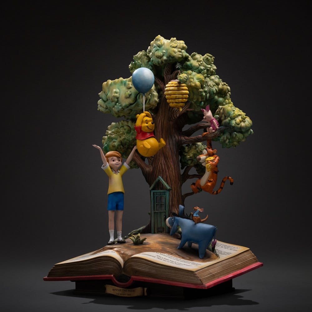 Disney Classics Deluxe Art Scale Statue 1/10 Winnie the Pooh and Friends (100th Anniversary) 31 cm