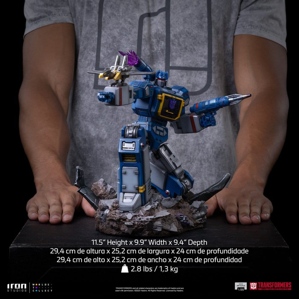 Transformers Demi Scale Statue 1/20 Soundwave 29 cm