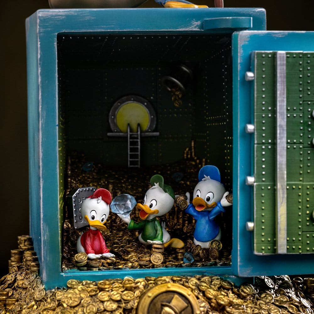 Duck Tales Art Scale Statue 1/10 Uncle Scrooge McDuck and Nephews 30 cm