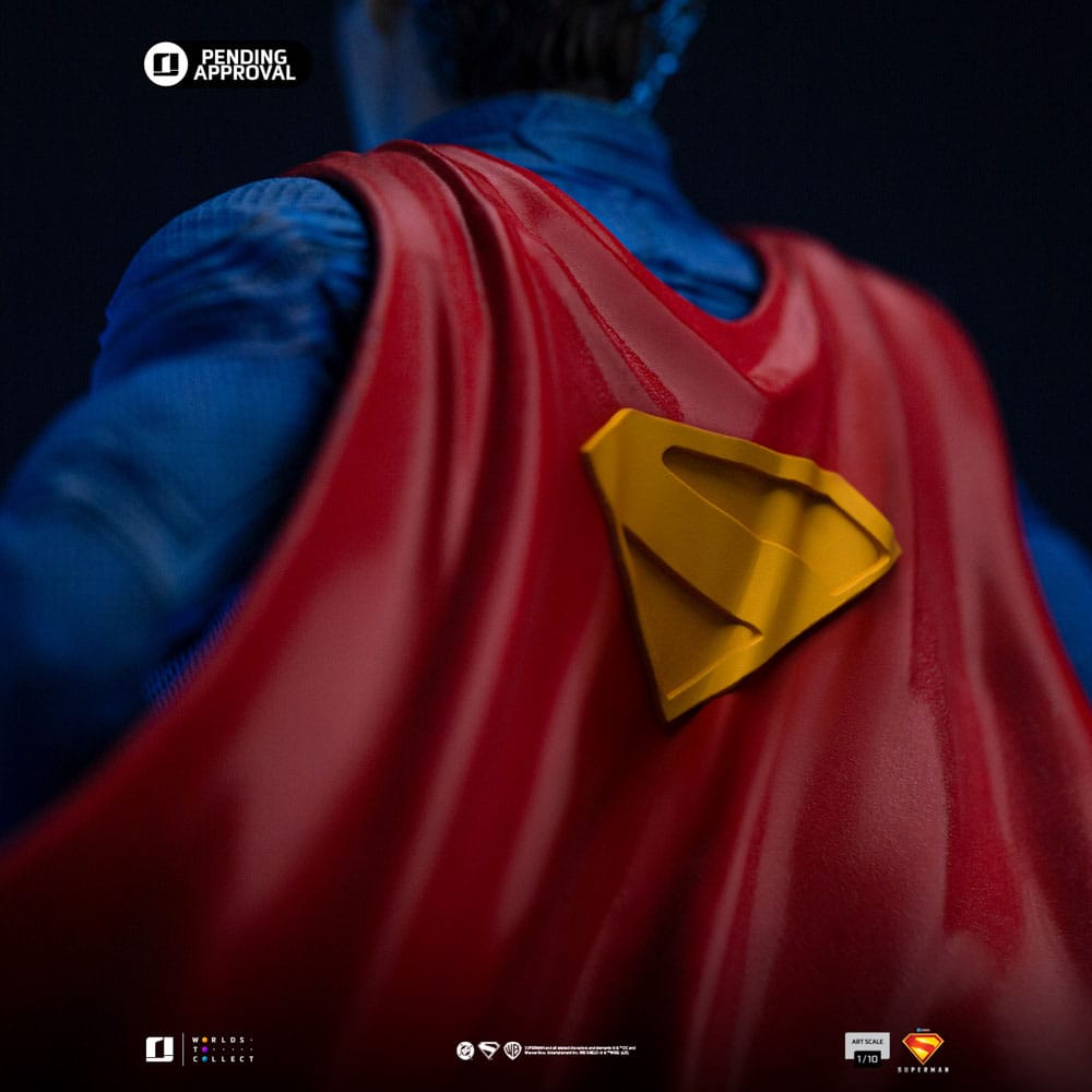 Superman Legacy Art Scale Statue 1/10 Superman & Krypto 32 cm