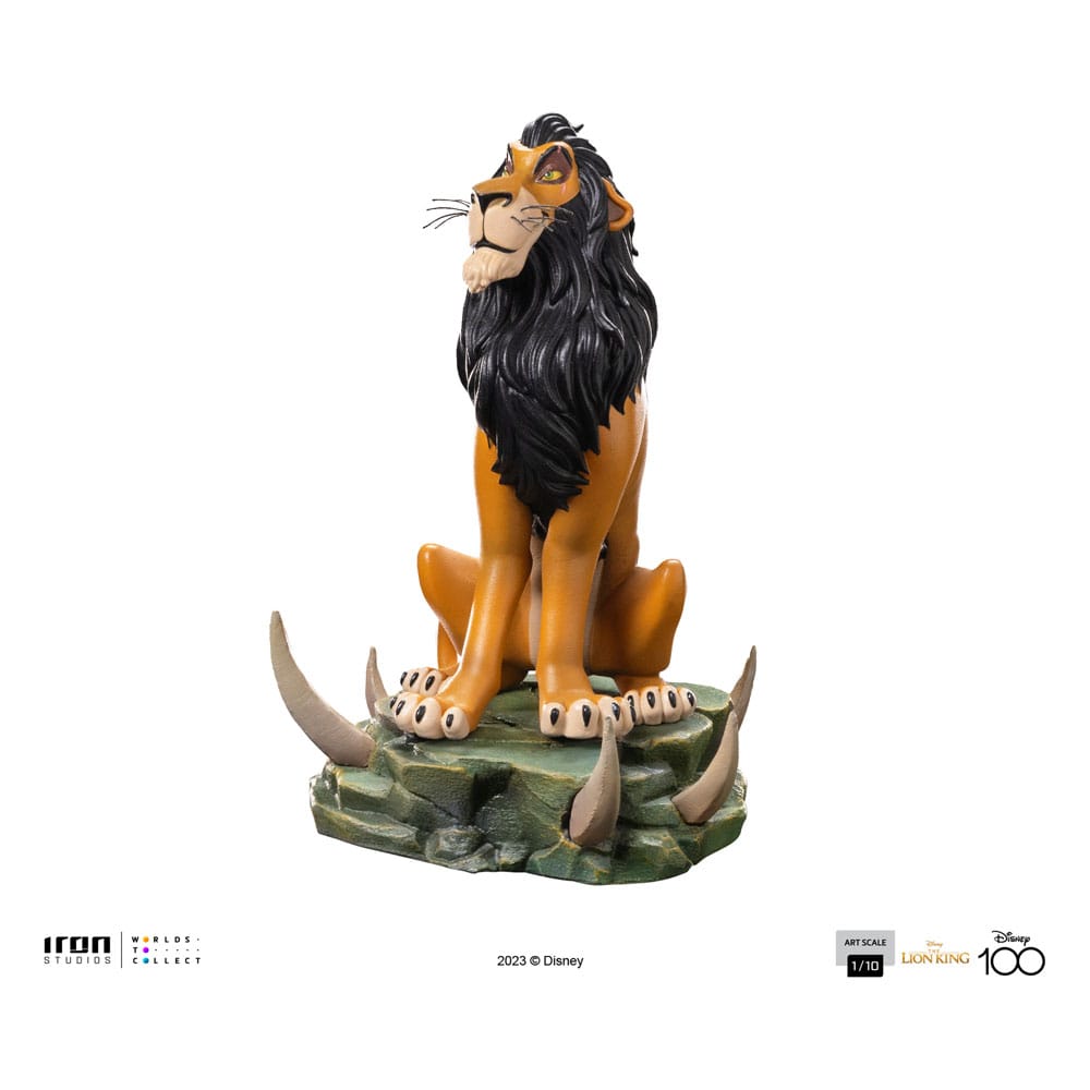 The Lion King Art Scale Statue 1/10 Scar Regular 16 cm - Damaged packaging