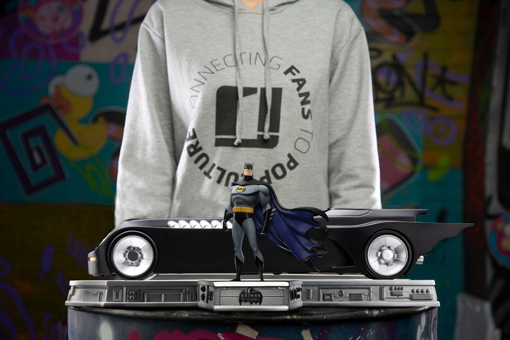 Batman The Animated Series (1992) Art Scale Set Deluxe 1/10 Batman und Batmobil 24 cm