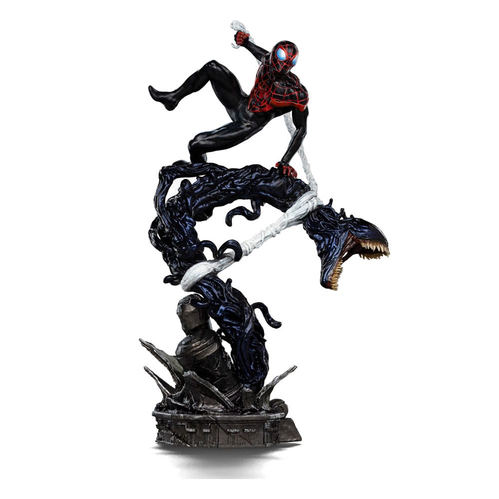 Spider-Man vs. Villains Diorama BDS Art Scale Statue 1/10 Miles Morales 32 cm