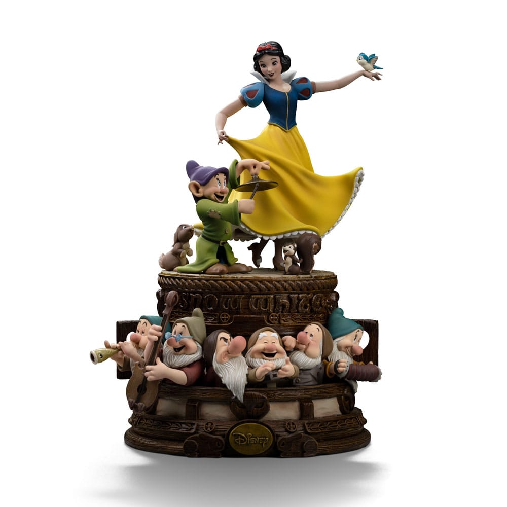 Snow White and the Seven Dwarves Art Scale Statue 1/10 Snow White and Dopey Deluxe Edition 21 cm