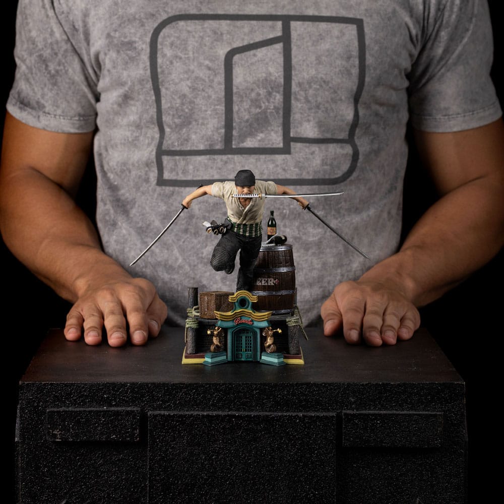 One Piece Art Scale Statue 1/10 Zoro 19 cm