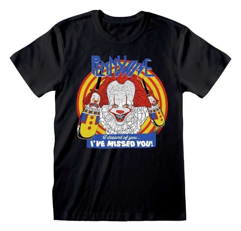It T-Shirt Missed You Black Size L