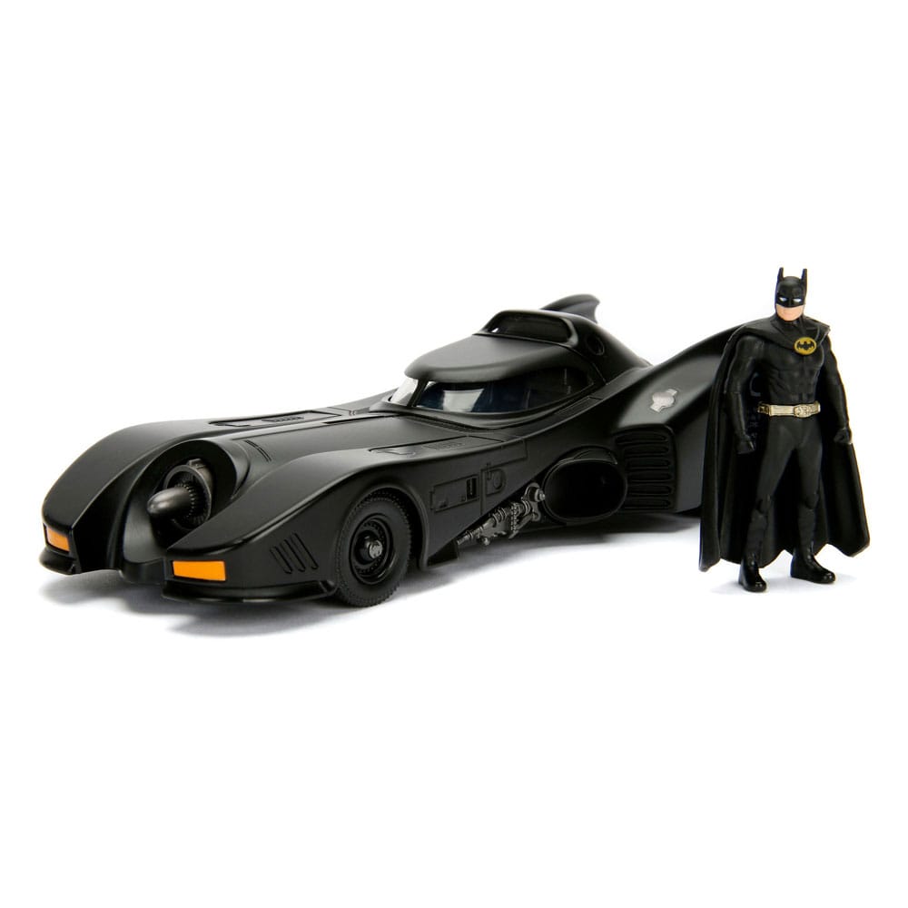 DC Comics Druckgussmodell 1/24 Batman 1989 Batmobil