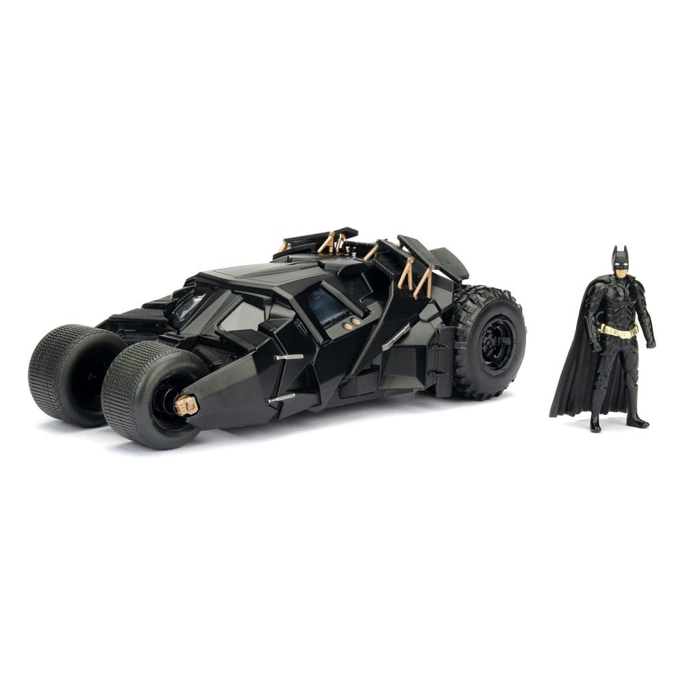 DC Comics Druckgussmodell 1/24 Batman The Dark Knight Batmobil