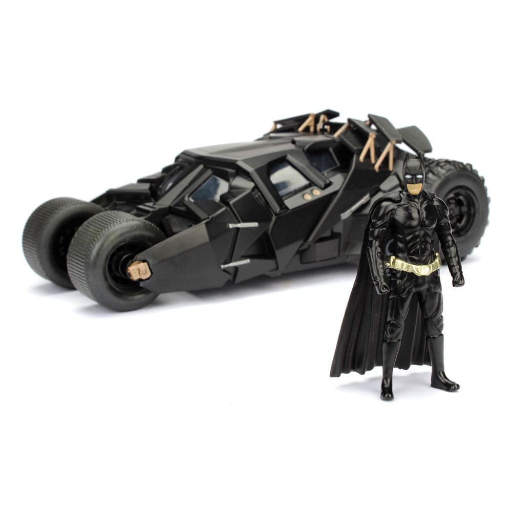 DC Comics Druckgussmodell 1/24 Batman The Dark Knight Batmobil