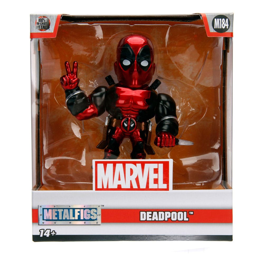 Marvel Diecast Minifigur Deadpool 10 cm