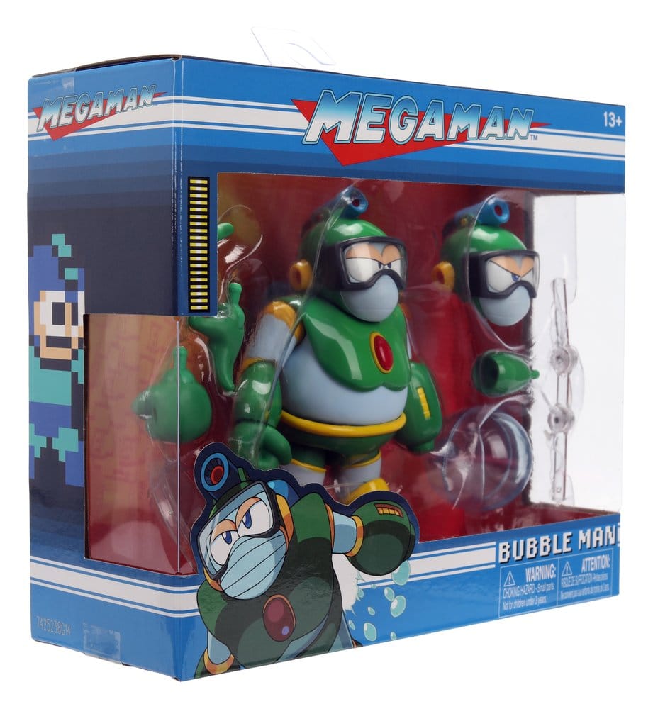 Mega Man Actionfigur Bubble Man 11 cm