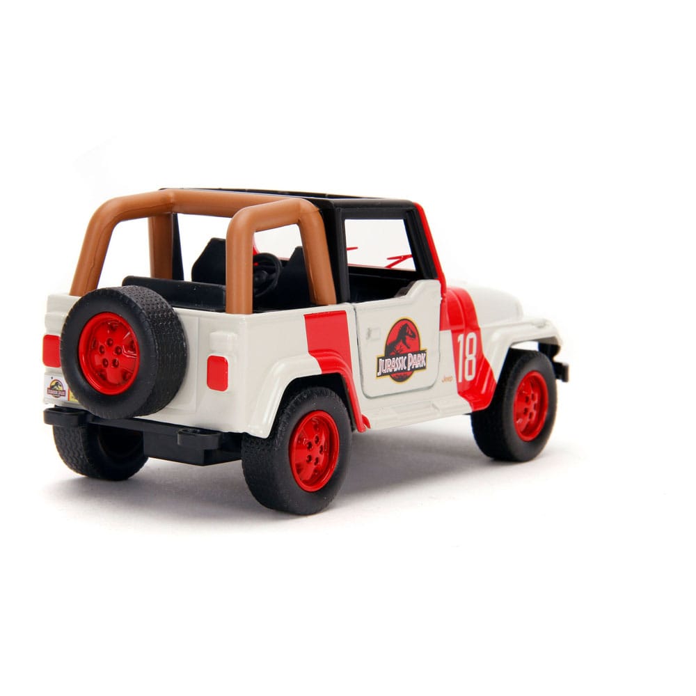Jurassic World Druckgussmodell 1/32 Jeep Wrangler