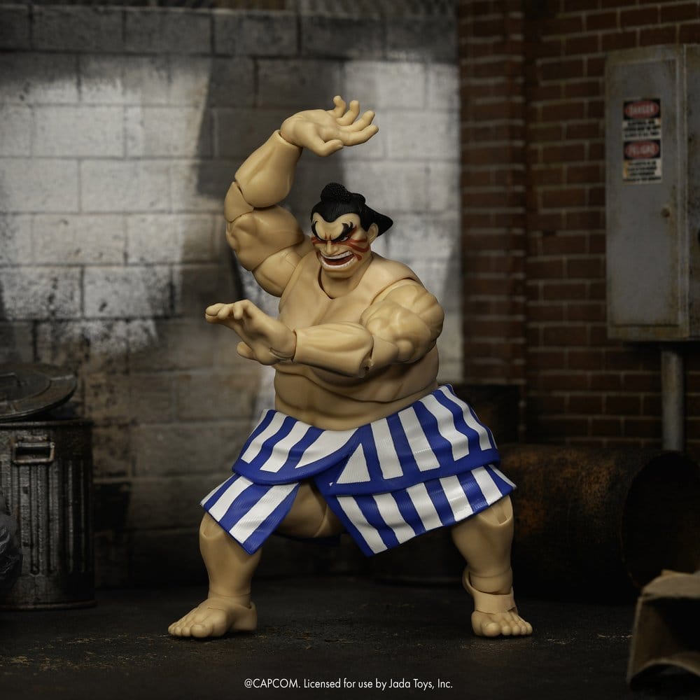 Ultra Street Fighter II: The Final Challengers Action Figure 1/12 E. Honda 16 cm