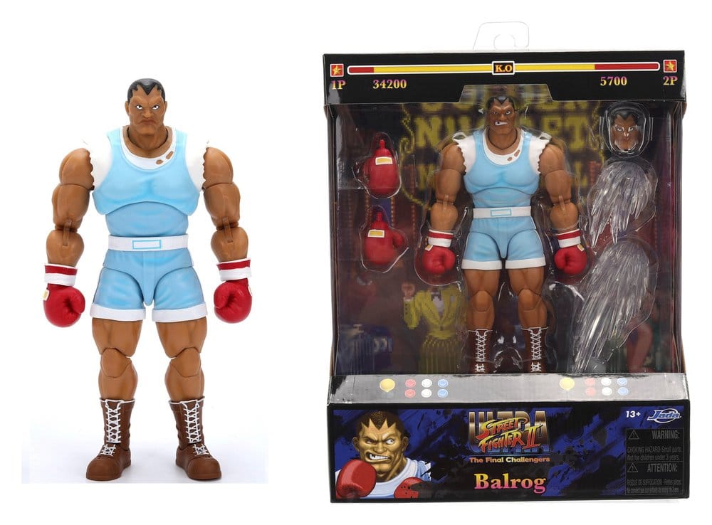 Ultra Street Fighter II: The Final Challengers Action Figure 1/12 Balrog 17 cm