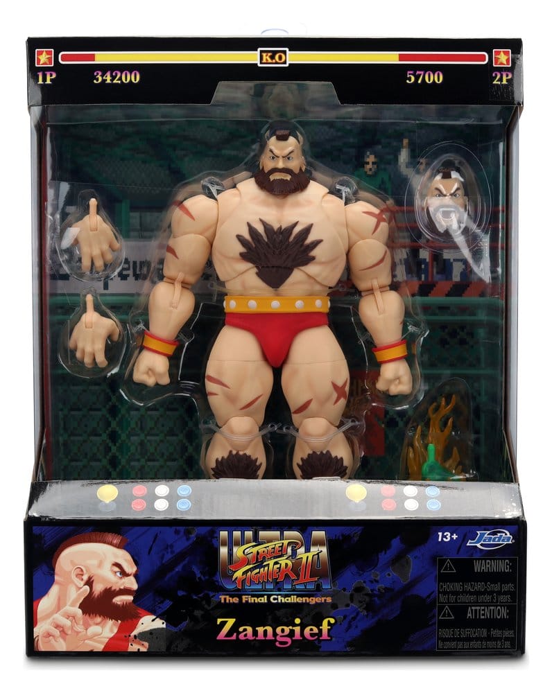Ultra Street Fighter II: The Final Challengers Action Figure 1/12 Zangief 18 cm