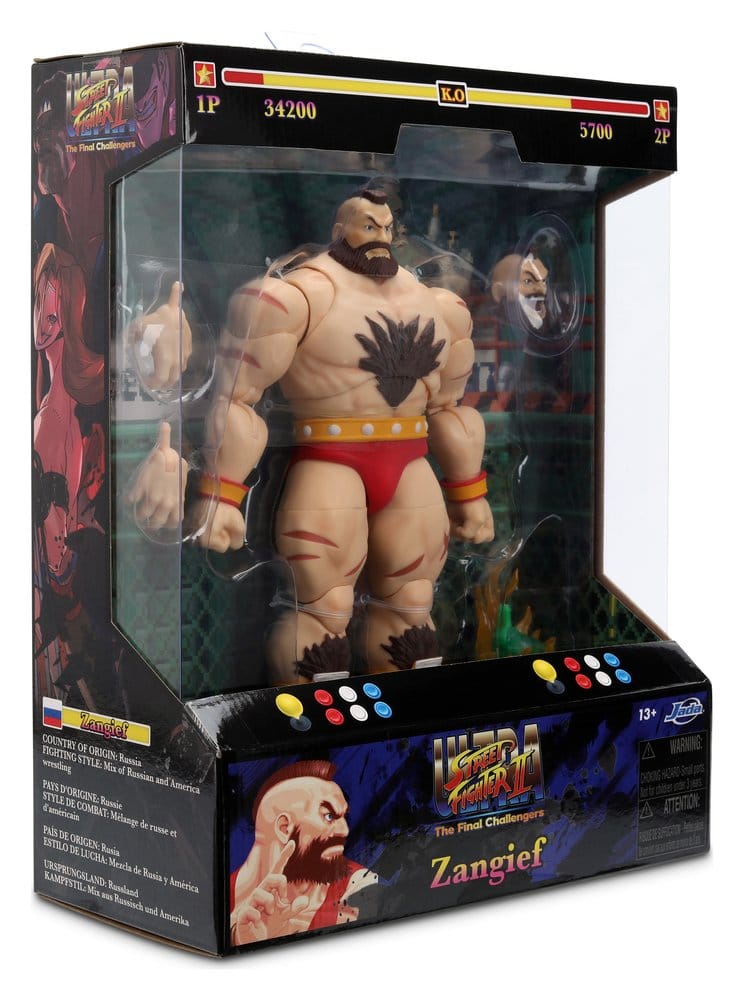 Ultra Street Fighter II: The Final Challengers Action Figure 1/12 Zangief 18 cm