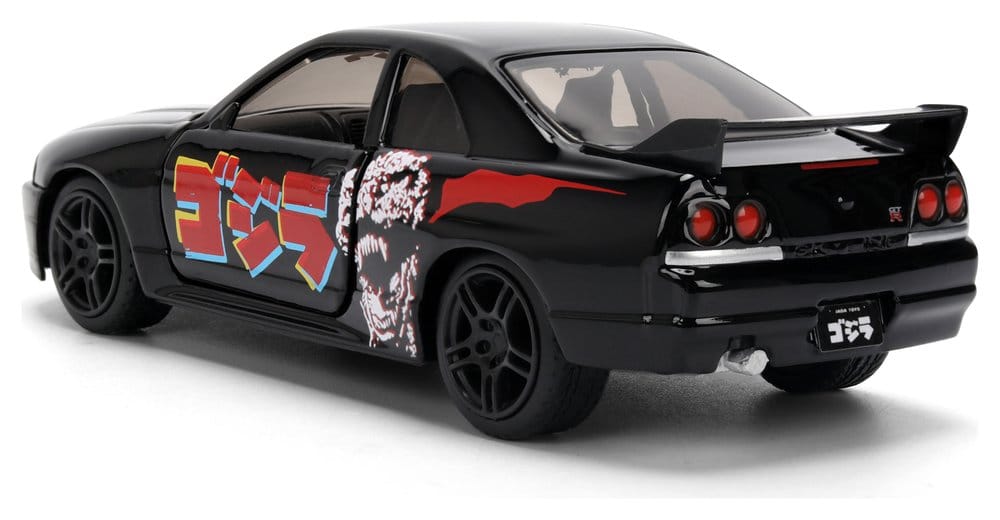 Godzilla Diecast Model 1:32 Nissan Skyline GT-R R33 Assortment (6)