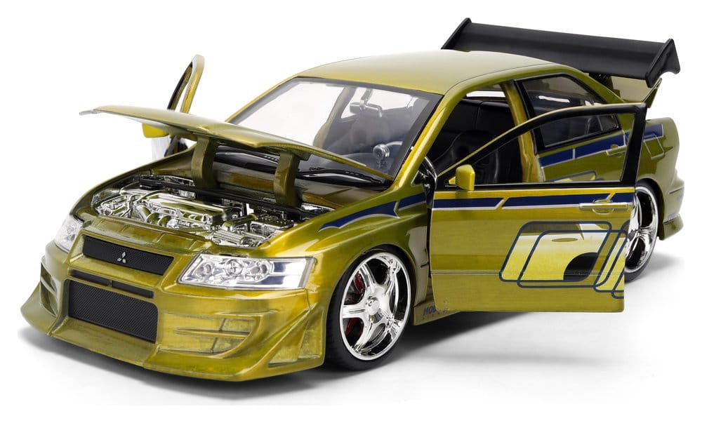 Fast & Furious Diecast Model 1/24 Anniversary Mitsubishi 9 cm