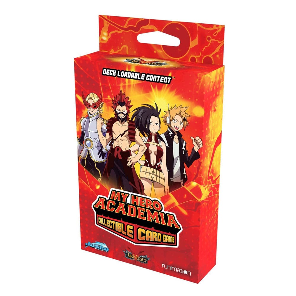 My Hero Academia Trading Cards Deck Loadable Content Packs Series 2 Crimson Rampage Display (6) *English Version*