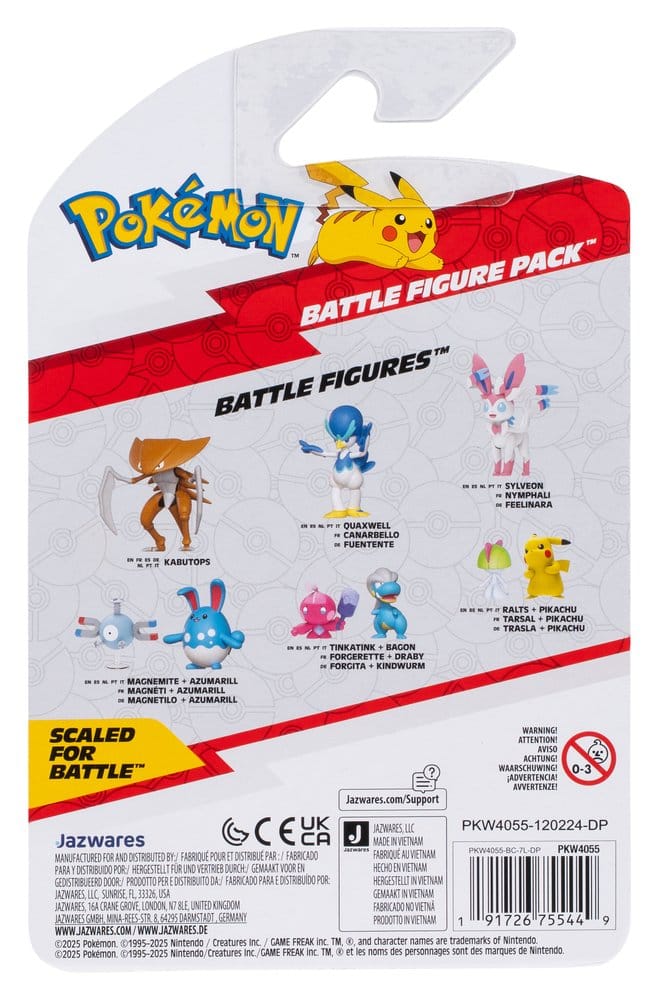Pokémon Battle Figure Action Figures ver. 21 Assortment (6)