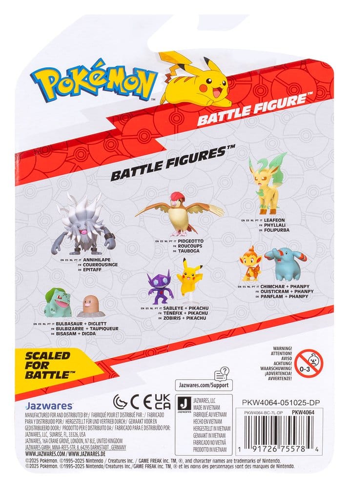 Pokémon Battle Figure Action Figures ver. 22 Assortment (6)