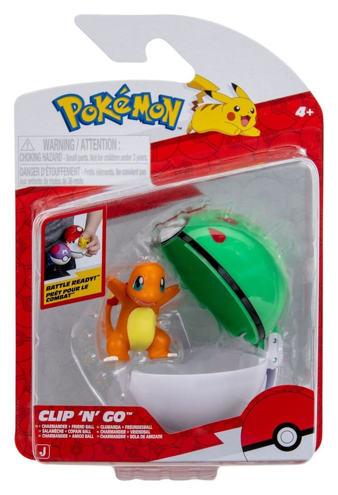 Pokémon Clip 'n' Go Minifigures Poké Balls ver. 22 Assortment (6)