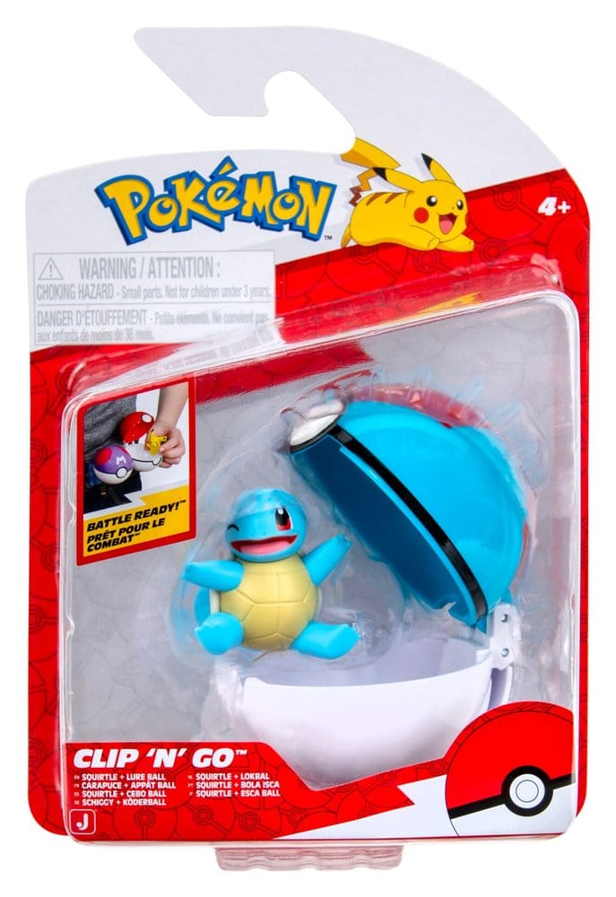 Pokémon Clip 'n' Go Minifigures Poké Balls ver. 22 Assortment (6)