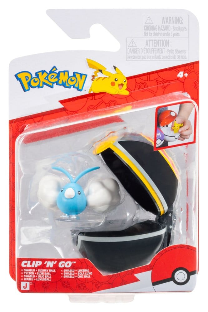Pokémon Clip 'n' Go Minifigures Poké Balls ver. 23 Assortment (6)