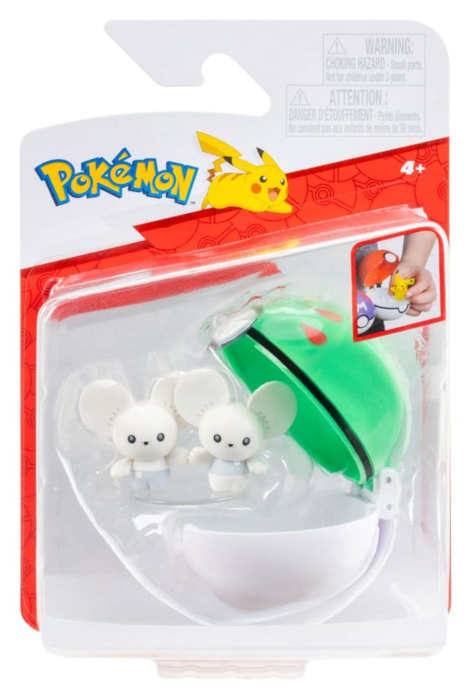 Pokémon Clip 'n' Go Minifigures Poké Balls ver. 23 Assortment (6)
