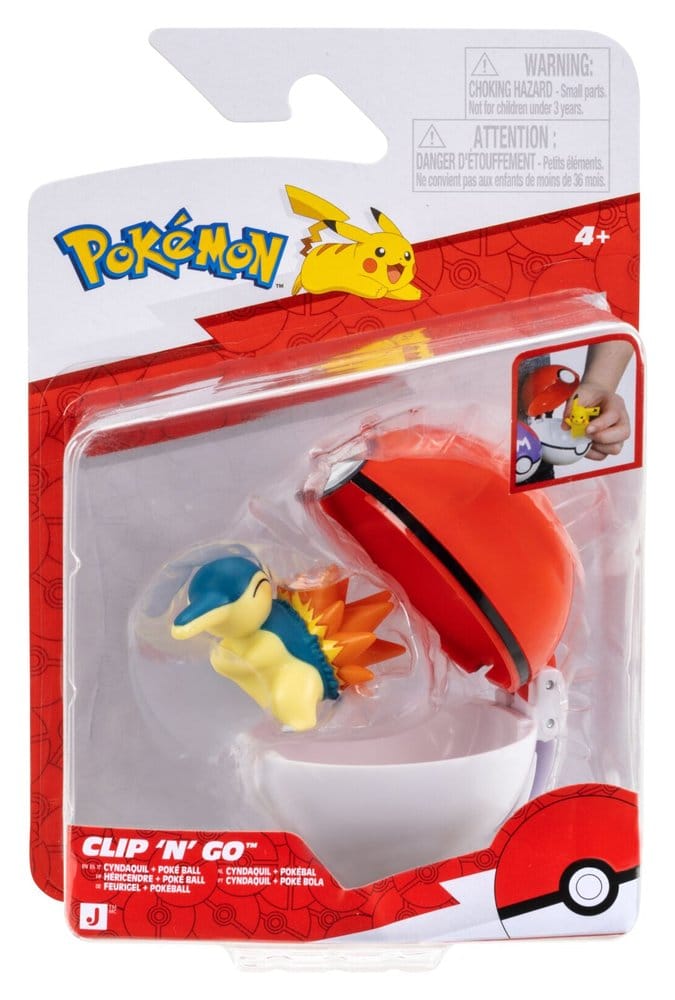 Pokémon Clip 'n' Go Minifigures Poké Balls ver. 23 Assortment (6)