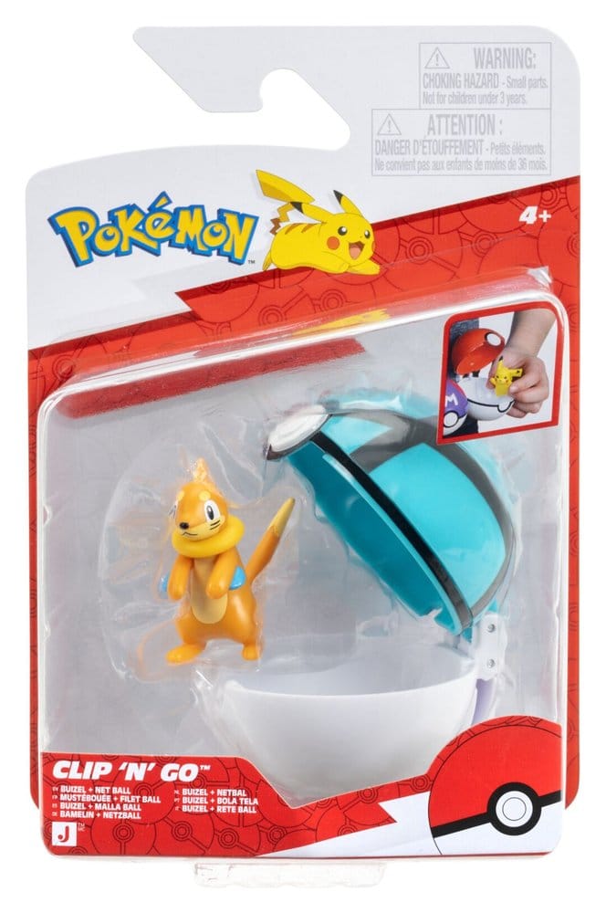 Pokémon Clip 'n' Go Minifigures Poké Balls ver. 23 Assortment (6)