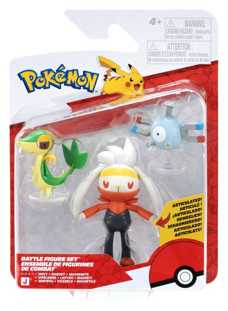 Pokémon Battle Figure Action Figures 3-Pack ver. 29 Assortment (4)